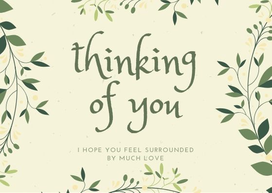 Thinking of you - thank ou gifts